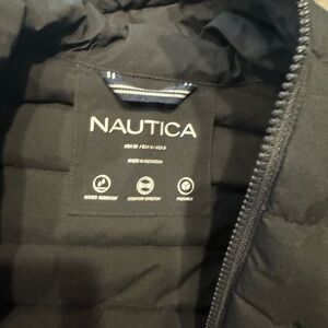 Nautica Quilted Black Jacket